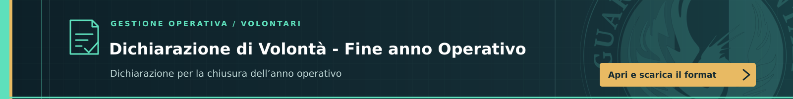 Scarica Dichiarazione di volontà