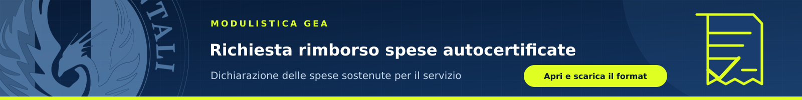 Scarica rimborso spese autocertificate